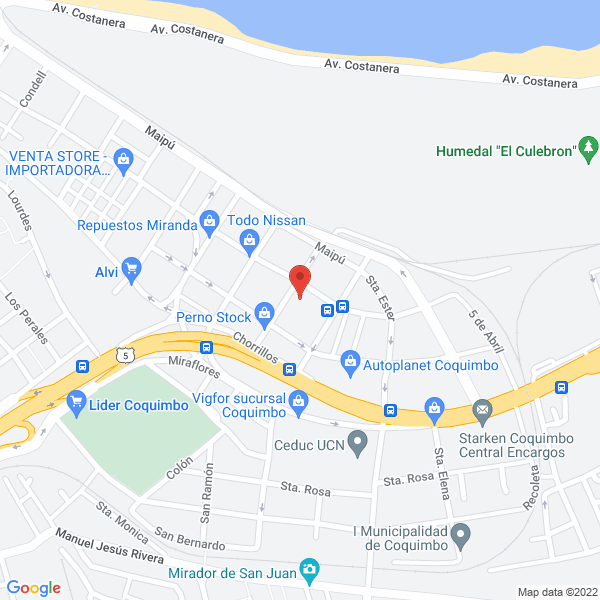 Map of Bassi Repuestos