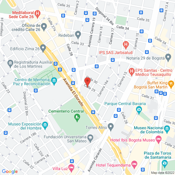 Map of Tecnideal Ecoambiental