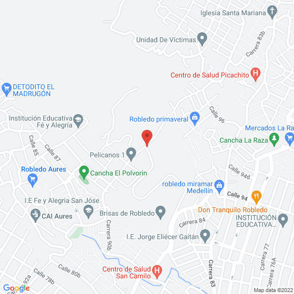 Map of Variedades Adri