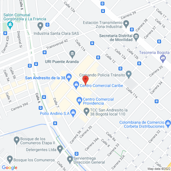 Map of Lucky Ramp S.A.S.