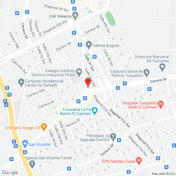 Map of Platinum S C V Nuevo Estilo En Peluqueria
