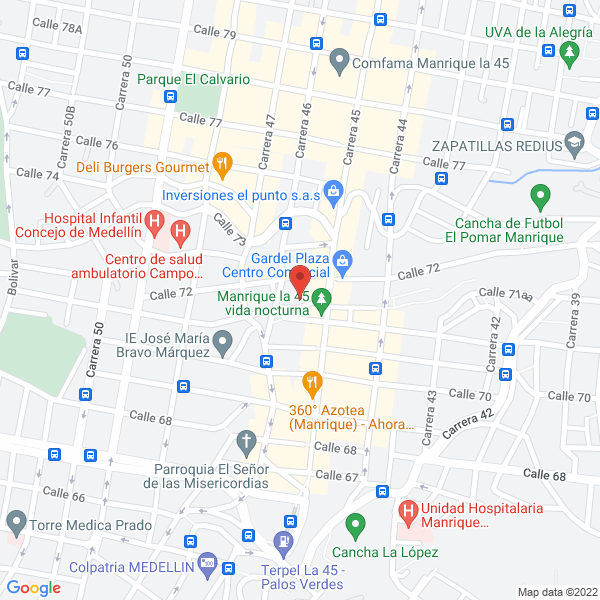 Map of Cercas Y Fabricaciones Soto