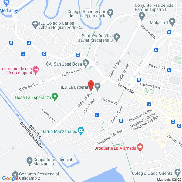 Map of Mary Peluquería B