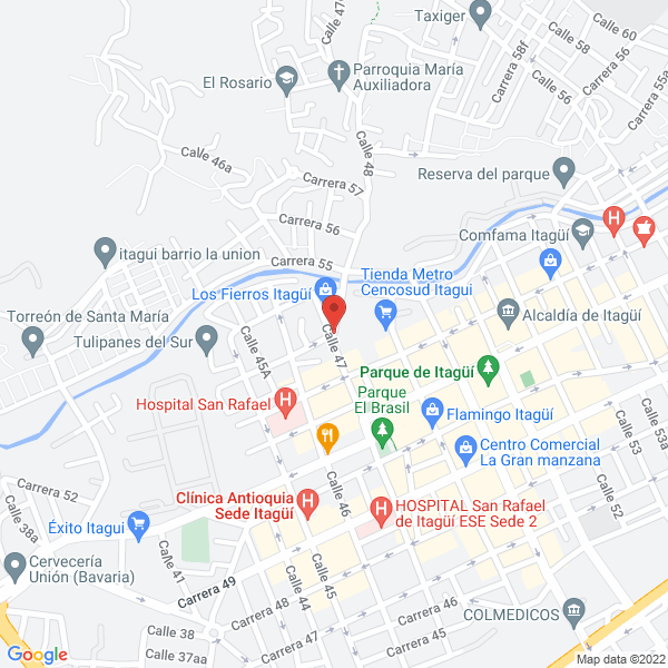 Map of Cafetería Mixta Sabor Casero