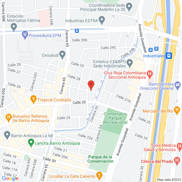 Map of Centro Educativo Las Huellas Del Saber