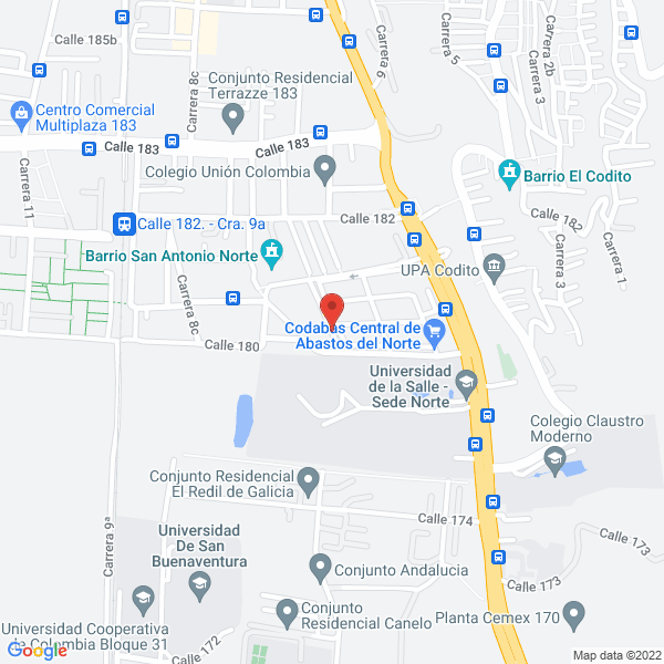 Map of Garden Pack De Colombia Sas