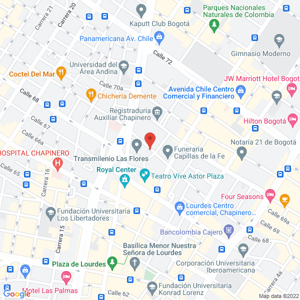 Map of Juango Y.Asociados