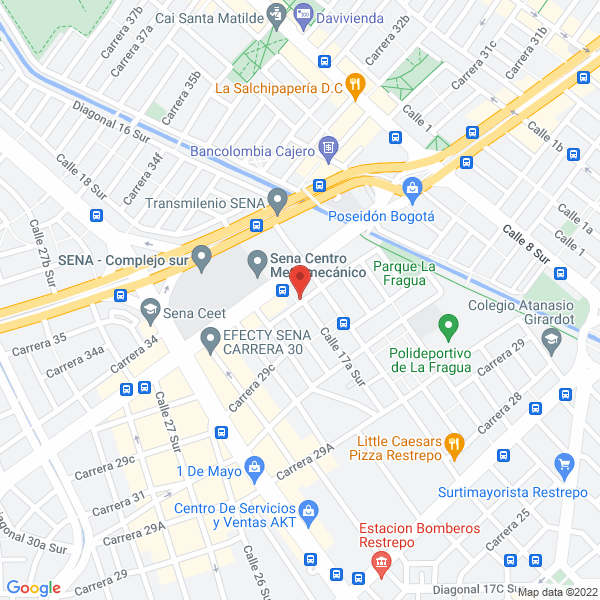Map of Julmor Representaciones & Cia Ltda