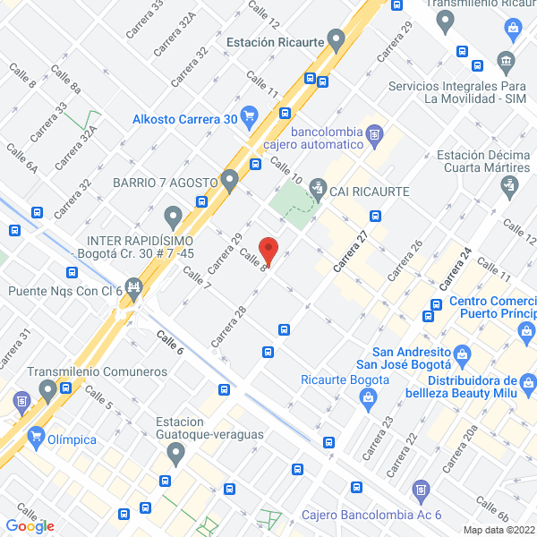Map of Krummer Deli