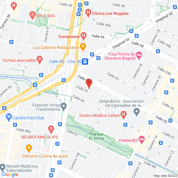 Map of L O M N E S.A.S.