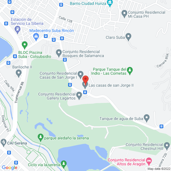 Map of La Bascula Ltda