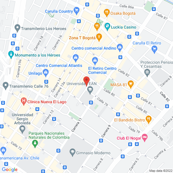 Map of La Menor S.A.S.