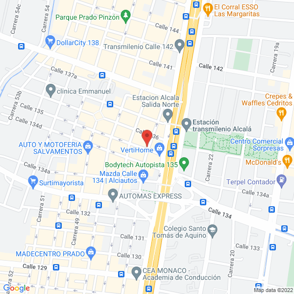 Map of Lcala Muebles