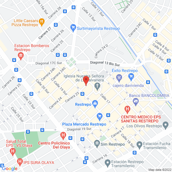 Map of Leather Time Ltda