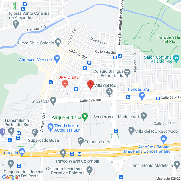 Map of Liceo Antonio Bolaños