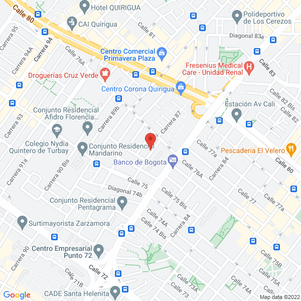 Map of Liceo Precoz Mentes Creativas