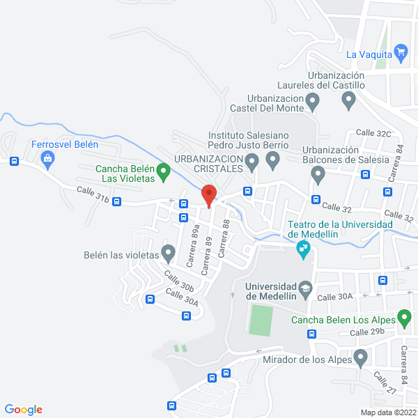 Map of Licores Johny Walker
