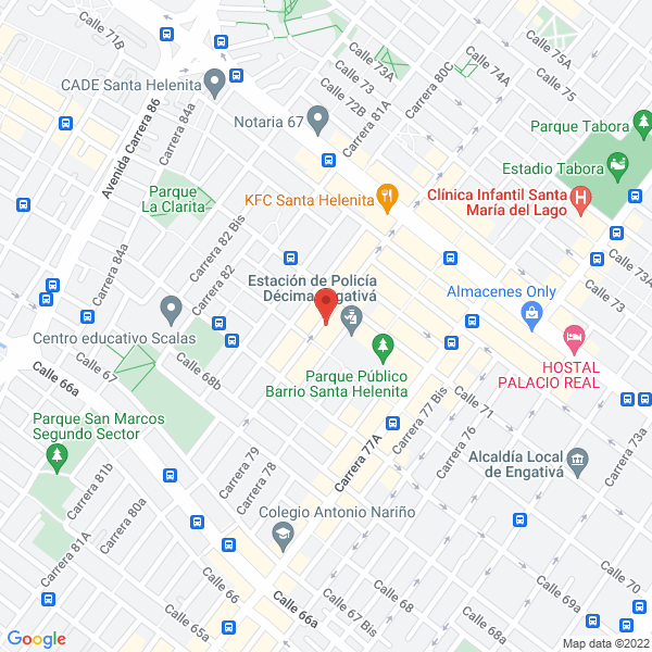 Map of Lmacén Creaciones Gla Neir