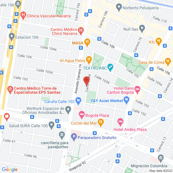 Map of Lobo Rosa S.A.S
