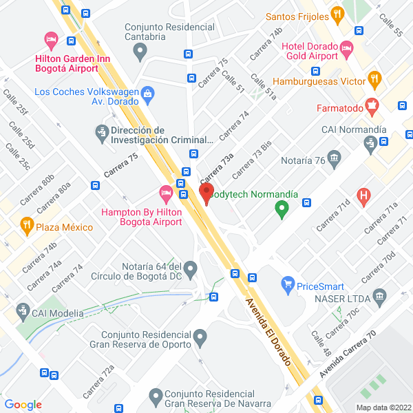 Map of Login International Cargo Ltda.