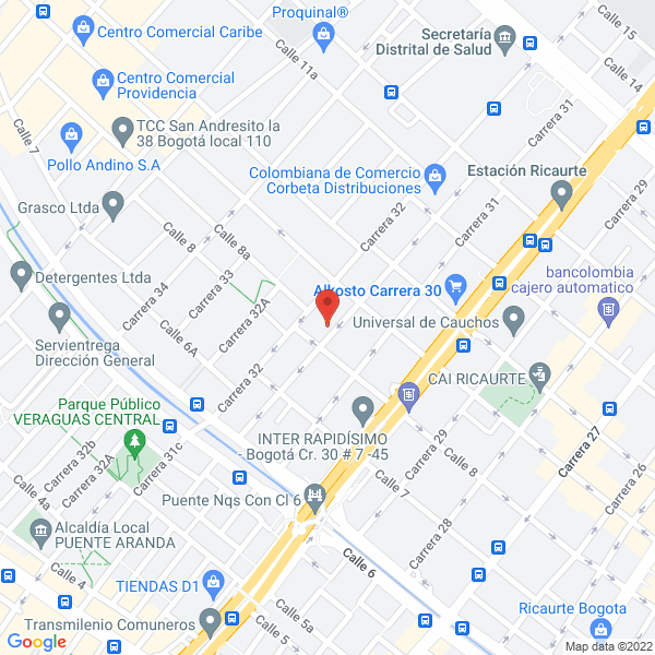 Map of Majaplast Ltda.