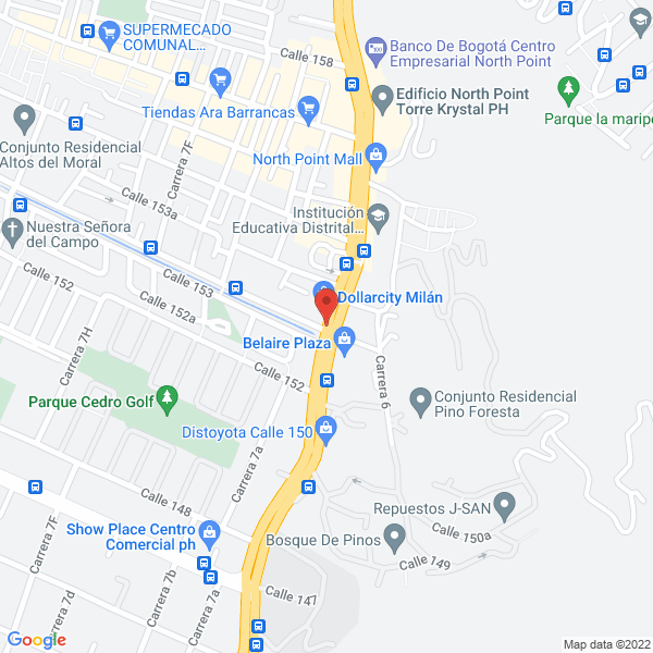Map of Manufacturas Adonai Ltda.