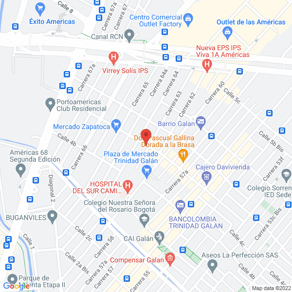 Map of Manufacturas De Cuero Sierra