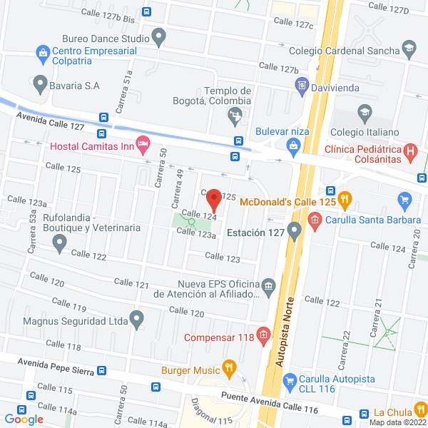 Map of Maquiandes Ltda.