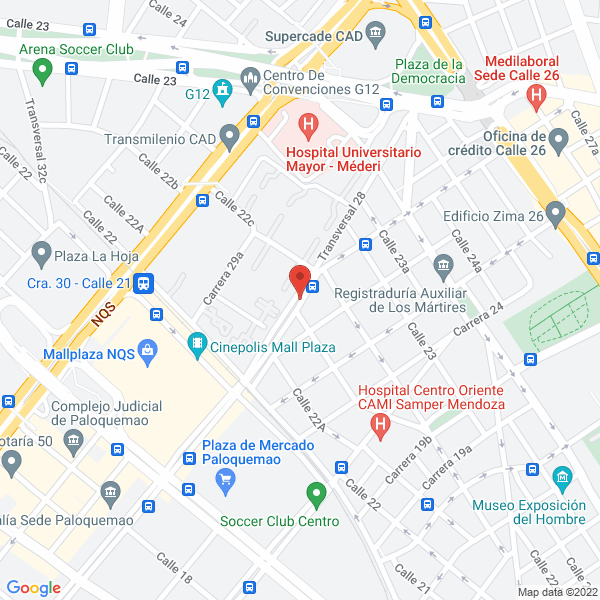 Map of Martecnica S.A.S