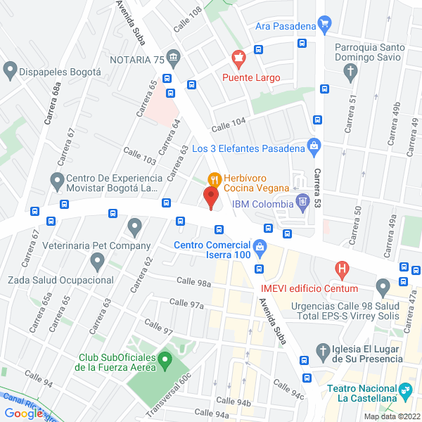 Map of Martinez Rozo Jairo