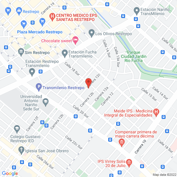 Map of Mascotas Bonami