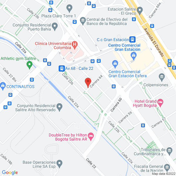 Map of Masp Y Compañía