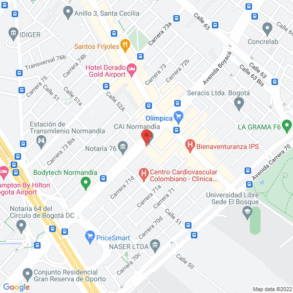 Map of Master Print