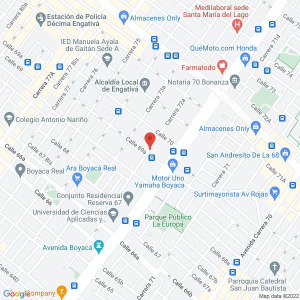 Map of Metalpint Ltda.