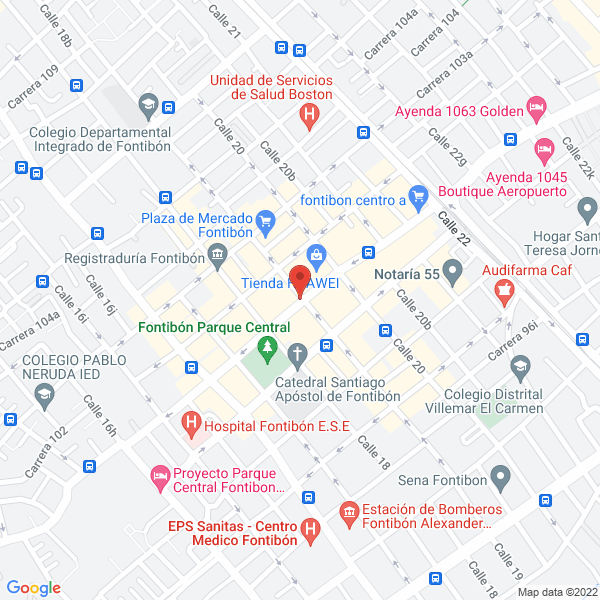 Map of Miscelánea Familiar