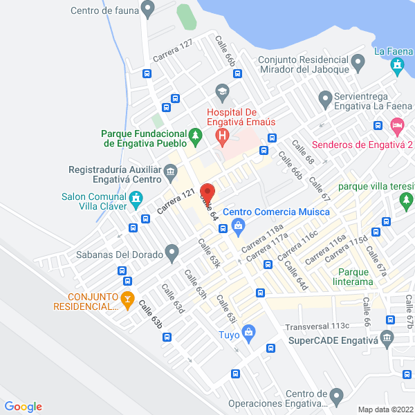 Map of Montajes Industriales Ltda