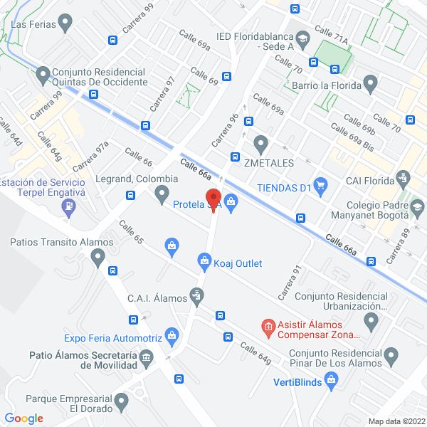 Map of Nekuda Group S.A