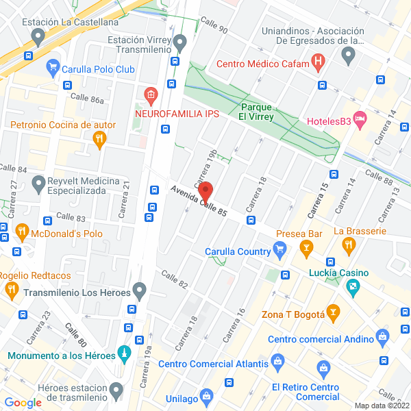 Map of Netactica Colombia S.A.