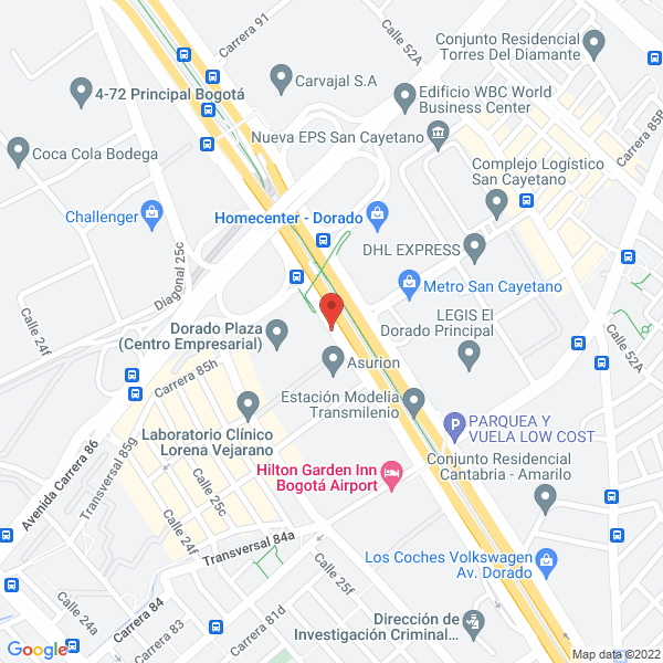 Map of Netcore Services Sas