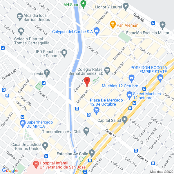 Map of Centro Psicopedagógico Formal