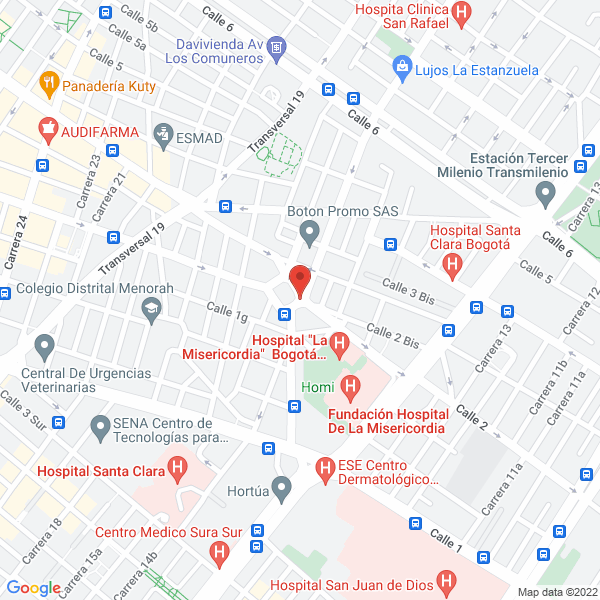Map of Noriega Publicidad