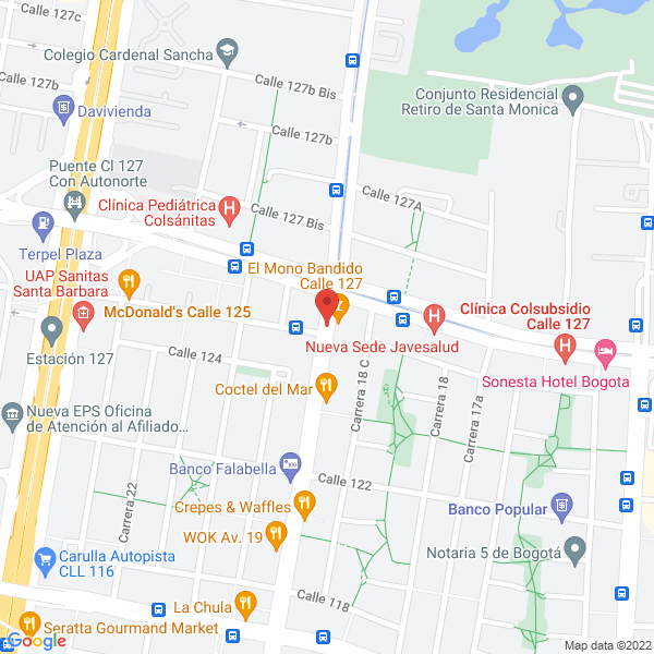 Map of Novalinea