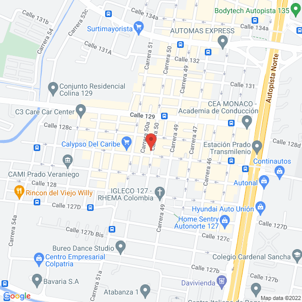 Map of Np Productos & Servicios