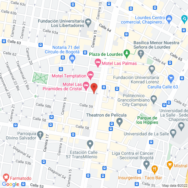 Map of Cigarrería Brasilia