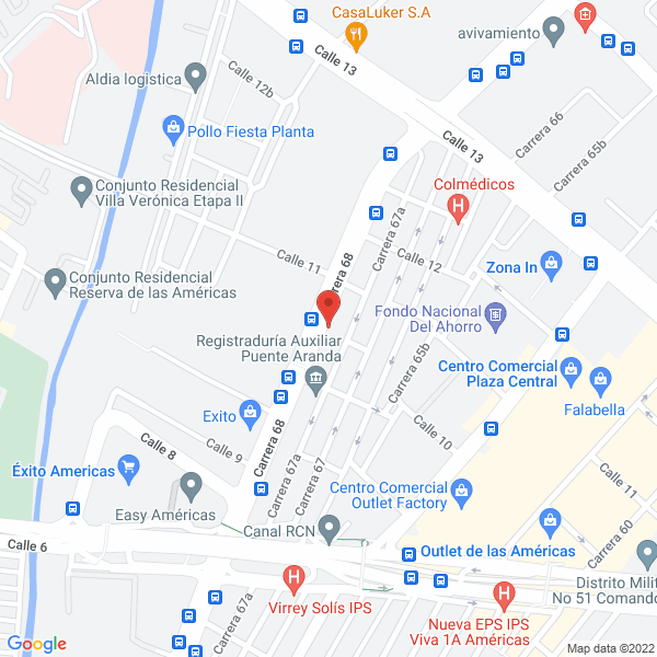 Map of Colquimes Ltda.