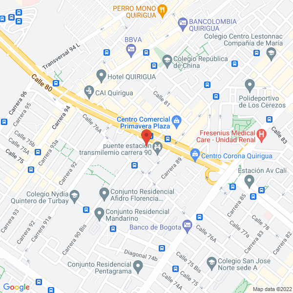 Map of Clegg Continental S.A.S.