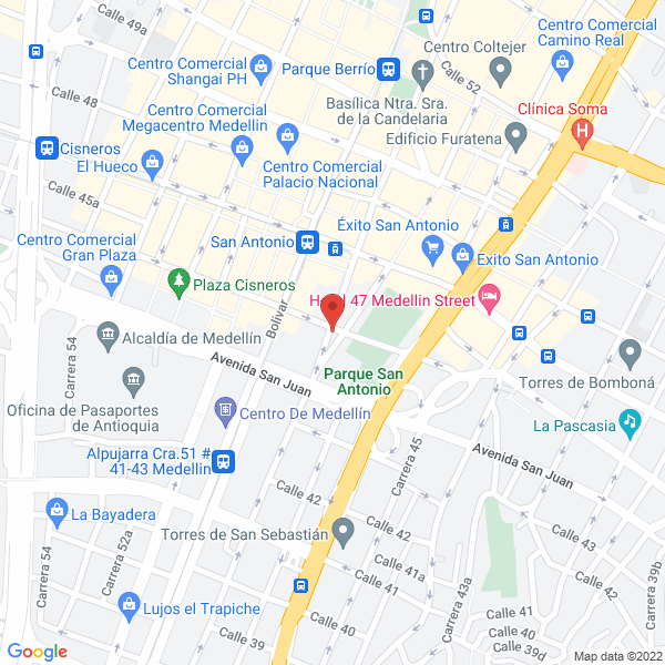 Map of Centro De Belleza Orguis