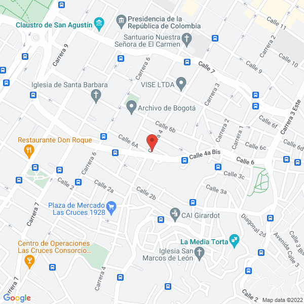 Map of Centro Educativo Distrital Francisco Antonio Cea