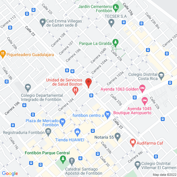 Map of Centro Indigena Del Amazona
