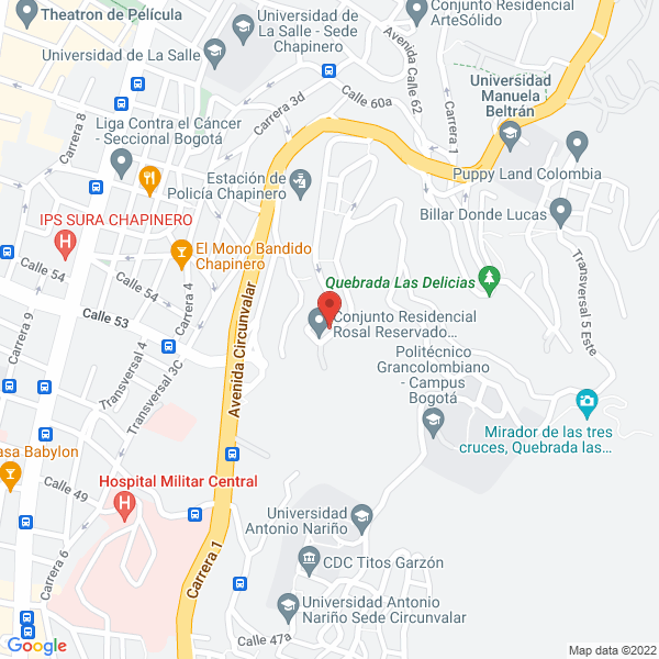 Map of Cesar Caballero Consultoria